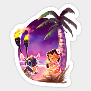 Lilo y Stitch Sticker